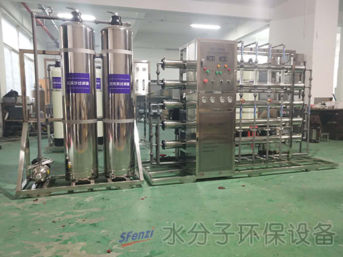 1吨双级纯水设备不锈钢